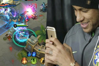 Neymar bất ngờ thể hiện tình cảm với một game MOBA Mobile 'quốc dân'