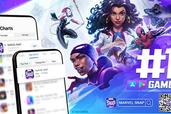 Vừa ra mắt, Marvel Snap đã thống trị bảng xếp hạng, trở thành game di động có lượt tải nhiều nhất