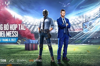 PUBG MOBILE công bố hợp tác với Lionel Messi