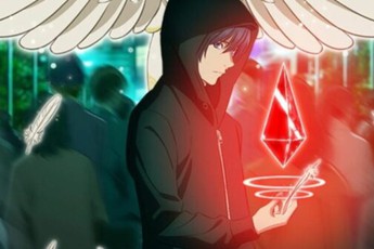 Một cậu bé tử vong sau khi nhảy từ tòa nhà cao do mong đợi được cứu bởi "thiên thần" trong anime Platinum End