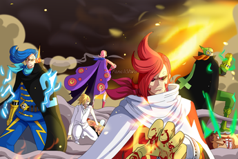 One Piece: 2 nhân vật bí ẩn xuất hiện tại Totto Land ở chap 1046 là ai, Germa 66 quay lại cứu người?