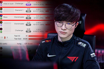 Đắng lòng Faker: Leo rank gặp streamer "siêu feed" với KDA 2/18, lại còn bị cộng đồng "cà khịa" cực mạnh