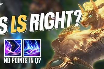 LMHT: Tìm hiểu về lối chơi Nasus Hỗ Trợ "tháo nút Q" siêu dị từ các game thủ Thách Đấu