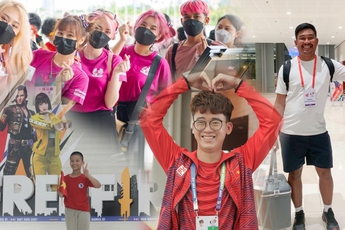 Loạt khoảnh khắc thú vị của Esports trong 2 ngày đầu SEA Games 31, gây chú ý là hình ảnh phích nước lên sóng