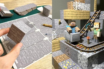 Kỳ công tái hiện Minecraft phiên bản đời thực bằng giấy giống game tới 99%, nam game thủ khiến CĐM trầm trồ, thán phục vì tay nghề bá đạo