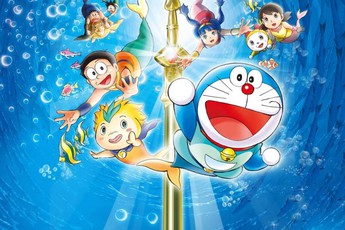 Thời trang “nhập gia tùy tục” của Doraemon trong movie khiến fan Mèo Ú thích mê