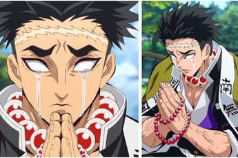 Tại sao Nham Trụ Gyomei Himejima luôn cầu nguyện và khóc trong Kimetsu no Yaiba?