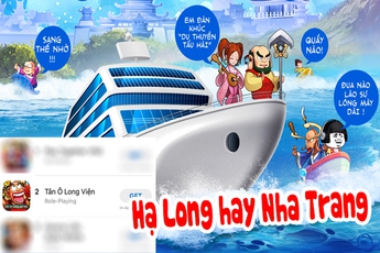 1 tháng sau ra mắt, Tân Ô Long Viện tiếp tục lọt danh sách game được chơi nhiều nhất, tài trợ du lịch biển mùa hè cho game thủ cực "đã"