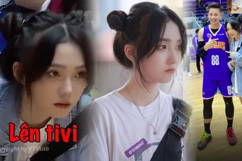 Xuất hiện vài giây trên sóng truyền hình, hot girl “phỏng vấn dạo” lại gây “sốt"