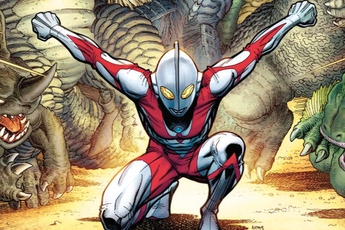 Siêu nhân điện quang Ultraman sẽ cùng siêu anh hùng Marvel đối đầu với Godzilla trong bộ truyện tranh mới