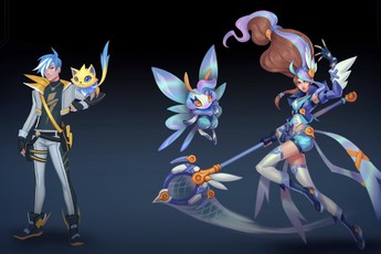 Một loạt tướng LMHT bị tiết lộ là sắp có trang phục huấn luyện "Pokémon"