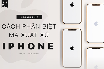[INFOGRAPHIC] Cách phân biệt mã xuất xứ iPhone