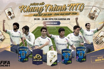 Người chơi FIFA Online 4 chính thức được trải nghiệm Gullit Icon và Nostalgia mạ bạc miễn phí