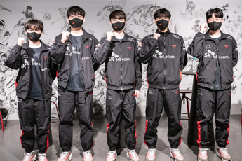 Chỉ với tấm banner, T1 đã chứng tỏ đẳng cấp vượt trội so với phần còn lại của LCK