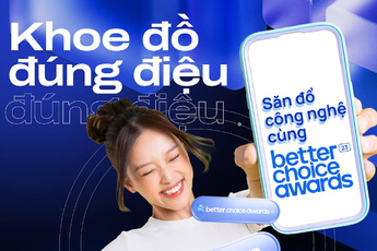 Tham gia minigame Better Choice Awards, đem robot hút bụi 'xịn' về nhà