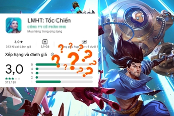 Có quá nhiều 1 sao, cộng đồng game nổi tiếng của VNG thắc mắc lý do bị đối xử như thế này