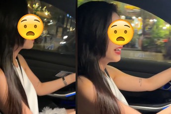 Bắt chước Ngọc Trinh, một nữ xế khoe trình "tổ lái" câu view, dân mạng lắc đầu: Vui thôi đừng vui quá!