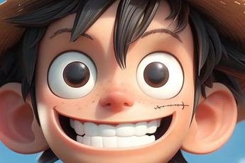AI hô biến các nhân vật One Piece theo phong cách hoạt hình Pixar  