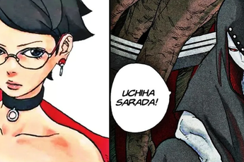 Boruto: Uchiha Sarada dùng Mangekyo Sharingan đối mặt với bản sao của Sasuke