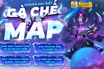 Game bắn súng tọa độ duy nhất cho phép game thủ tự chế map, chính là Gunny Origin