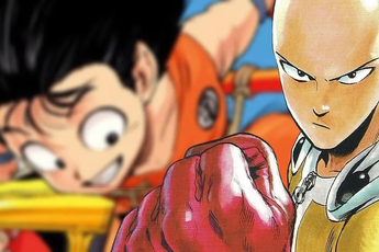 Họa sĩ One Punch Man tái hiện trang bìa Dragon Ball