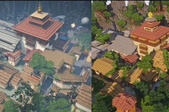 Kỳ công tái hiện bản đồ thi đấu trứ danh của Riot trong Minecraft, game thủ khiến cộng đồng trầm trồ vì độ chi tiết đáng nể