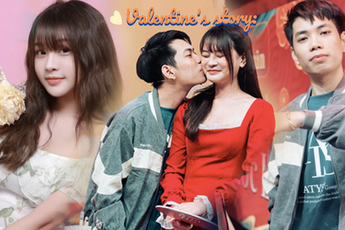 Mùa Valentine đầu của cặp đôi 'triệu follow': 'Yêu xa, điều chúng mình có là sự tin tưởng!'