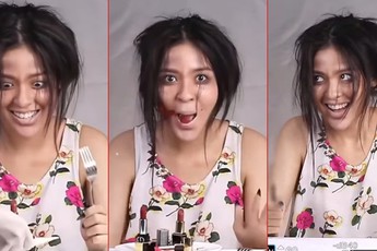 Hot girl ‘trứng rán cần mỡ’ lại khiến cộng đồng mạng nổi da gà với màn hóa thân ‘diễn như không diễn’
