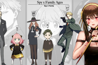 Các nhân vật trong SPY x FAMILY đã bao nhiêu tuổi? 