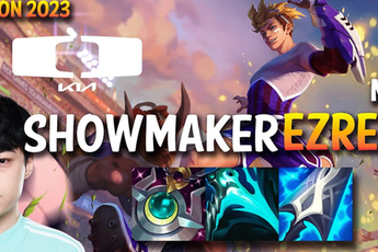 'Khuấy đảo' rank đơn với Ezreal Bùa Nguyệt Thạch từ tuyển thủ Hàn