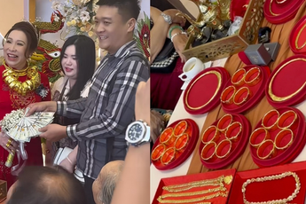 Cô dâu U40 nhận 30 cây vàng, 10.000 USD tiền mặt trong ngày cưới: Lấy chồng muộn chút cũng không sao!
