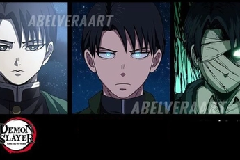 Attack on Titan: Diện mạo của Levi nếu được vẽ theo phong cách của 9 anime khác nhau 