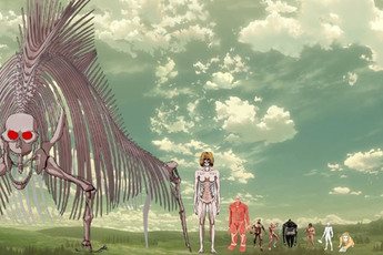 Attack on Titan: So sánh kích thước đồ sộ của Final Titan Eren với quận Shiganshina 