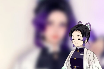 Nữ coser hóa trang 'cực ngọt' thành nàng Trùng trụ trong Kimetsu no Yaiba 