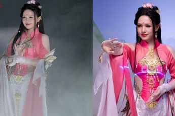 Xoài Non lộng lẫy trong bộ trang phục Nga Mi, tặng game thủ Giftcode giá trị Kiếm Thế Origin