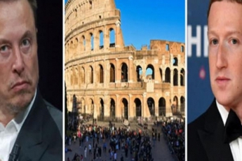 Italy mời Elon Musk và Mark Zuckerberg so tài tại Đấu trường La Mã