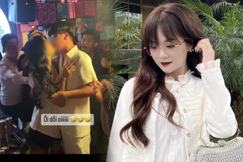 Xôn xao hình ảnh Gấm Kami bị trai lạ "khóa môi", fan tìm chính chủ "ba mặt một lời"
