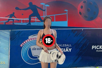 Hot girl chính chủ lên tiếng về bức ảnh pickleball đang rất hot trên MXH