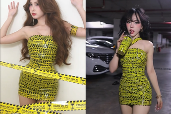 Thanh Mèo, Bảo Khuyên đua nhau “đu trend” lạ khiến người xem “đỏ mặt” 