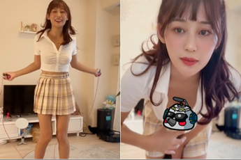 Làm clip nhảy dây quá sung, nữ YouTuber suýt gặp "sự cố", bất ngờ nổi tiếng đột ngột