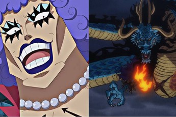 One Piece: Eiichiro Oda vẽ Ivankov trong hình dạng rồng của Kaido