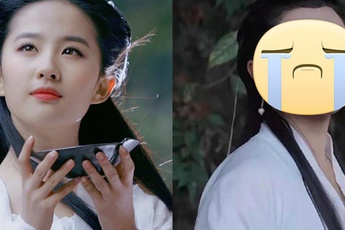 Xuất hiện Tiểu Long Nữ bị chê xấu nhất màn ảnh, nữ chính tự nhận mình đẹp như Lưu Diệc Phi - Lý Nhược Đồng