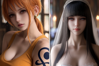 AI thổi hồn cho các mỹ nhân anime trở nên quyến rũ hơn