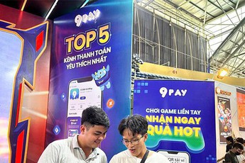 9Pay xuất hiện nổi bật tại Vietnam GameVerse, thu hút hơn 7000 lượt khách ghé thăm gian hàng