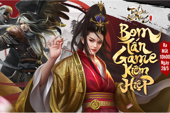 Tuyệt Đại Kiếm Vương Mobile chính thức ra mắt, game thủ ráo riết đua TOP rinh Iphone