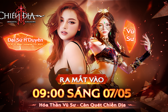 Miss Universe hóa Vũ Sư hòa mình với Chiến Địa Mobile là ai?