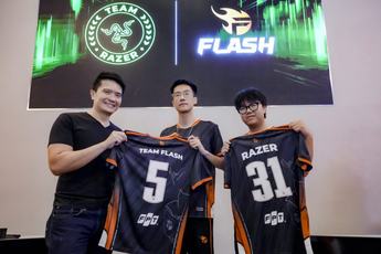 Team Razer củng cố đội hình Esports với Team Flash Việt Nam