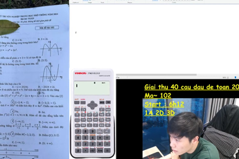 Em Chè ĐTCL livestream giải đề thi THPT quốc gia, điểm số khiến người xem phải giật mình bất ngờ