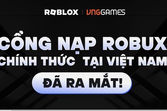 Roblox - VNG chính thức ra mắt cổng nạp mới cùng những ưu đãi hấp dẫn