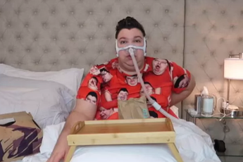 Hết lòng vì công việc, YouTuber tăng 171kg, cắm máy thở vẫn tiếp tục làm clip Mukbang và cái kết